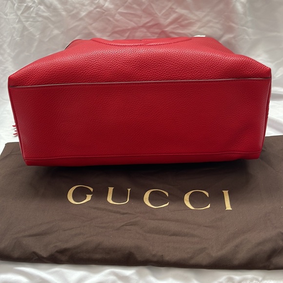 Red Gucci Soho Handbag - Picture 12 of 14